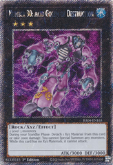 Number 30: Acid Golem of Destruction - RA04-EN165 - (Platinum Secret Rare) - 1st Edition